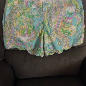 Lily Pulitzer Colorful Paisley Women Shorts